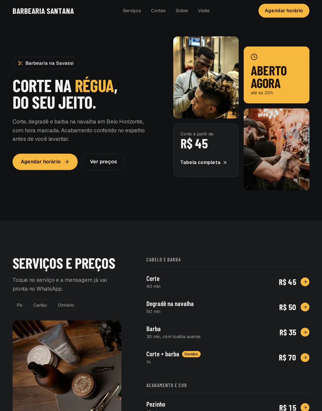 Tema Navalha — Beleza e moda